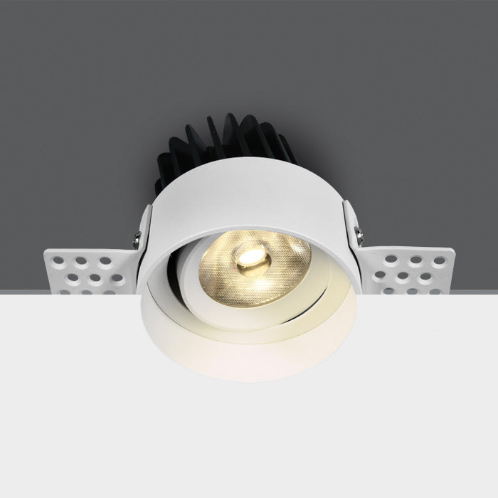 ONE Light | 11112T/W/W WHITE COB LED 12w WW 700mA 38deg TRIMLESS DARK LIGHT