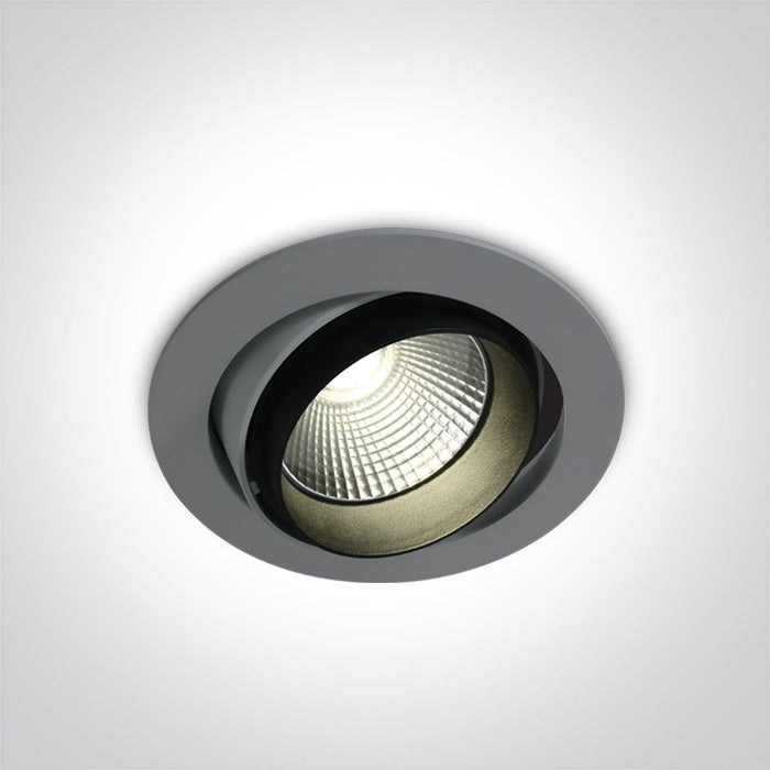 ONE Light | 11138/G/C GREY COB LED 38w CW 100-240v