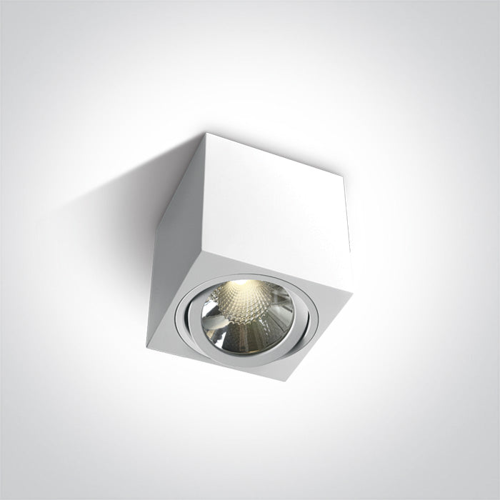 ONE Light | 12106CA/W/W WHITE LED 6W WW 36deg ADJUSTABLE 230V