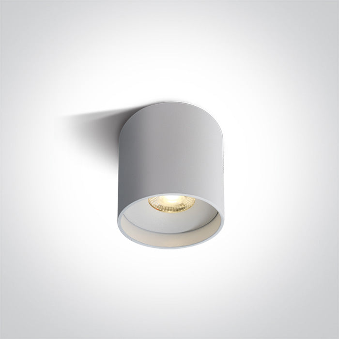 ONE Light | 12108C/W/W WHITE LED 8W WW IP20 38deg 230V