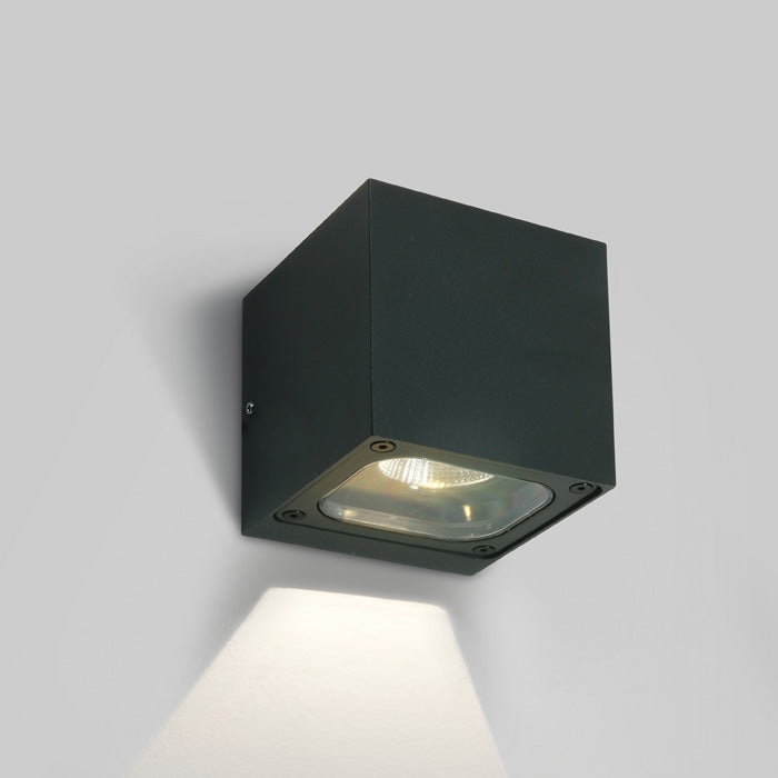 ONE Light | 67524A/AN/W ANTHRACITE WALL LED 6W WW IP65 230V