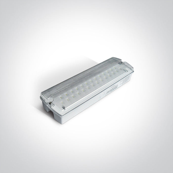 ONE Light | 89404 WHITE LED 5w EMERGENCY M3hrs IP65 230v