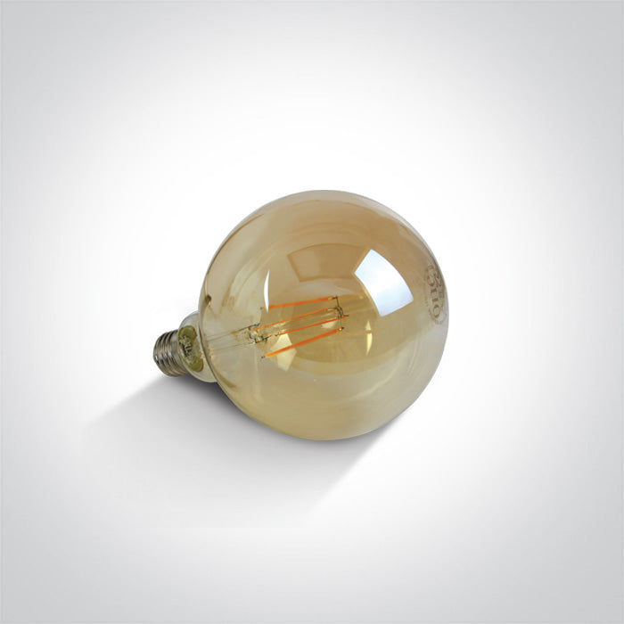 ONE Light | 9G06RD/A/E RETRO LED 7W AMBER G125 E27 230V DIMMABLE